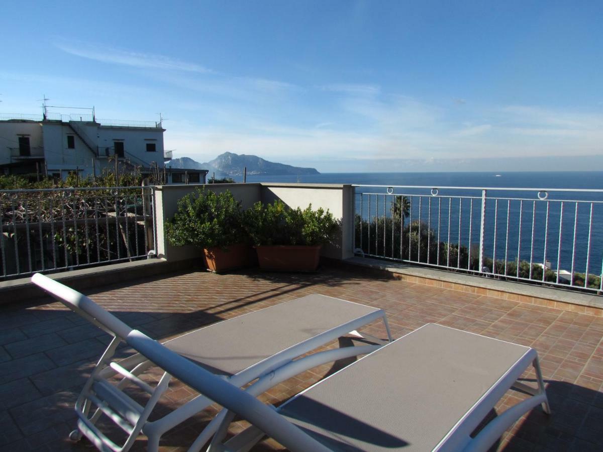 Villa D'Amare Capri View Massa Lubrense Eksteriør bilde